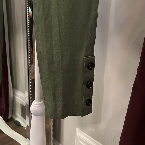 Banana Republic Khaki Green Sloan Pant Size 4 - Picture 5 of 9